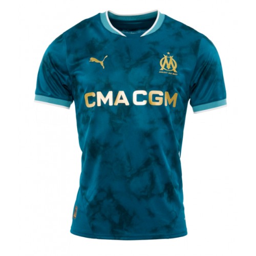 Olympique de Marseille Gostujuci Dres 2024-25 Kratak Rukav